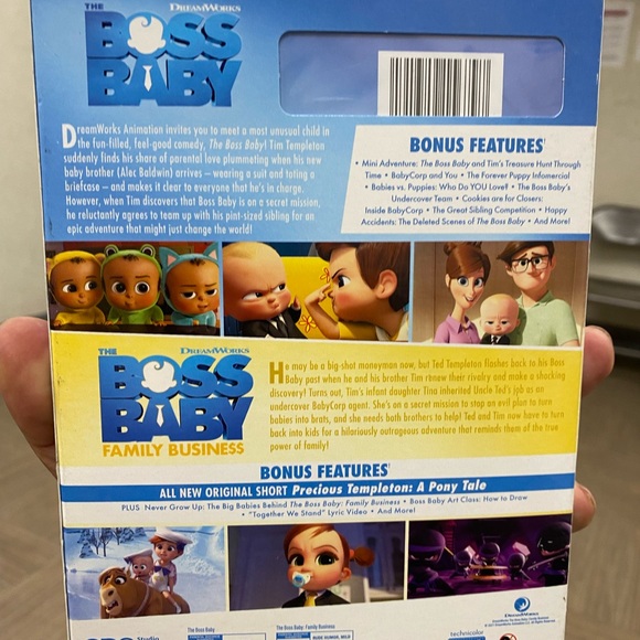 The Boss Baby 2 Movie DVD collection - Picture 2 of 5